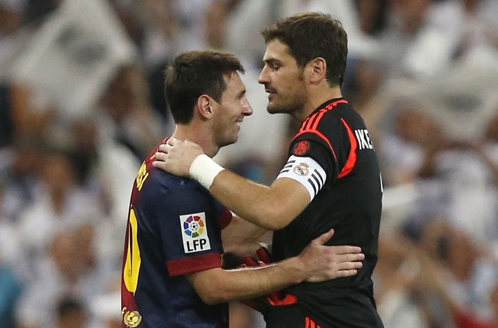messi dhe casillas