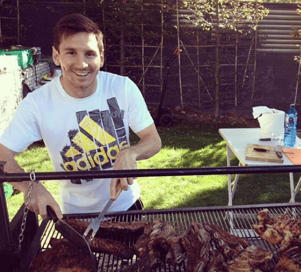 Messi ditched meat and ended his love of pizza after consulting Poser
