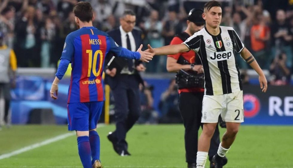 messi dybala