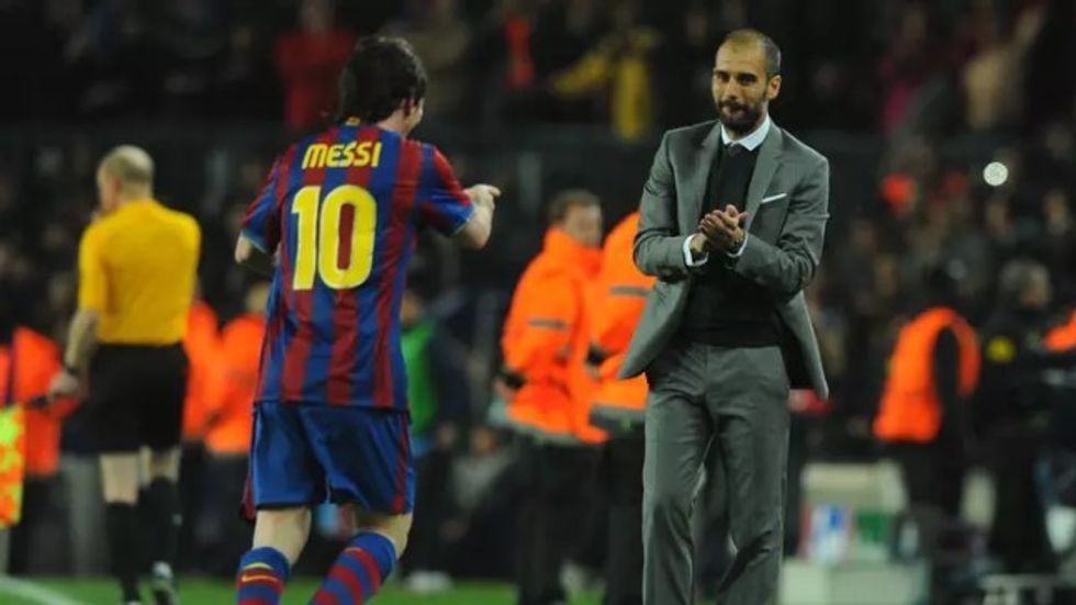 messi guardiola