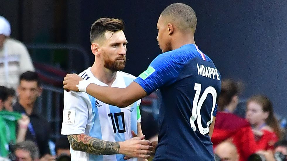 messi mbappe