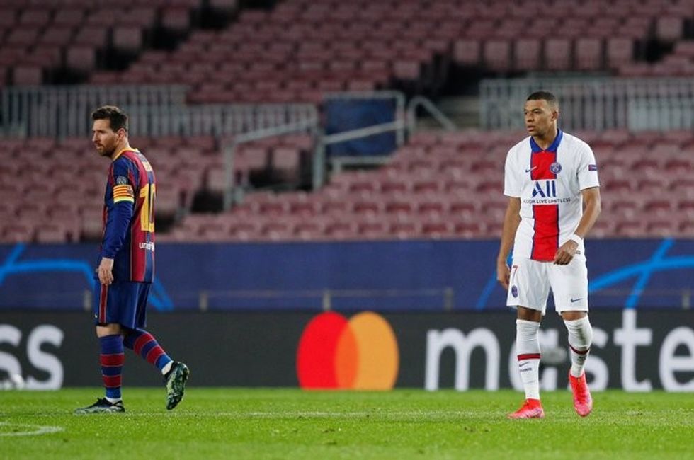 messi mbappe