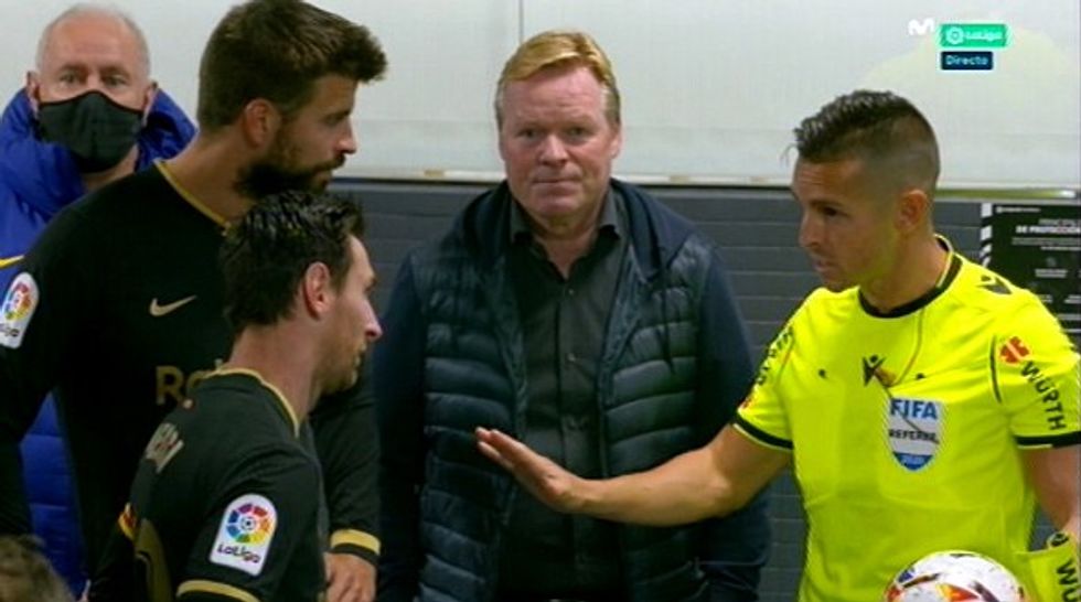 messi pique koeman