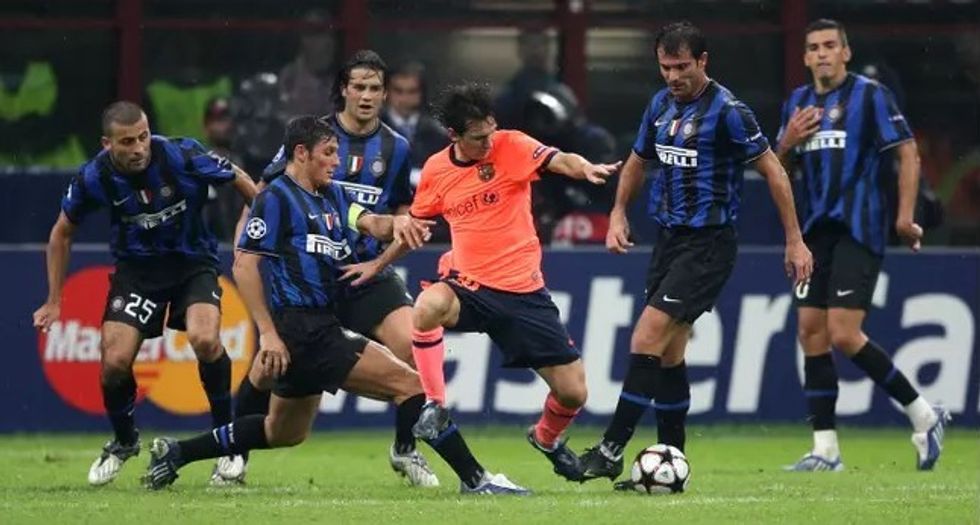 messi vs inter