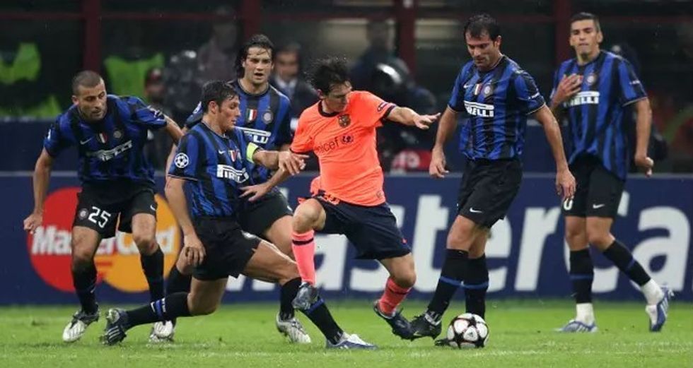 messi vs inter