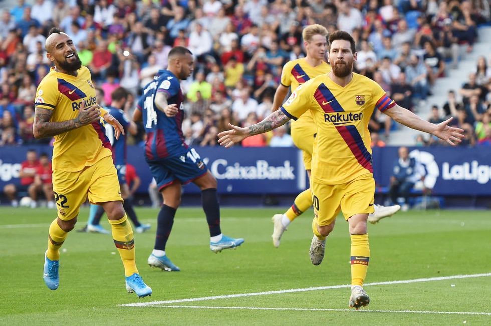 Messi vs Levante