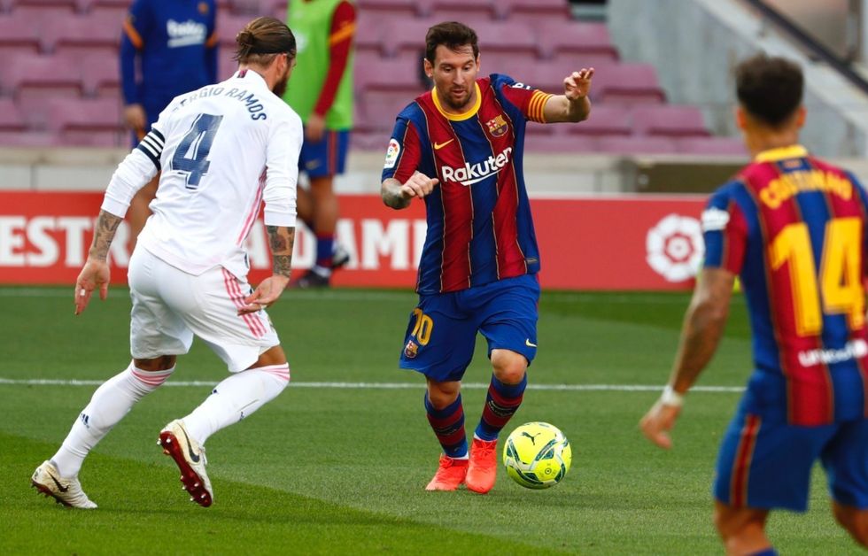 messi vs ramos