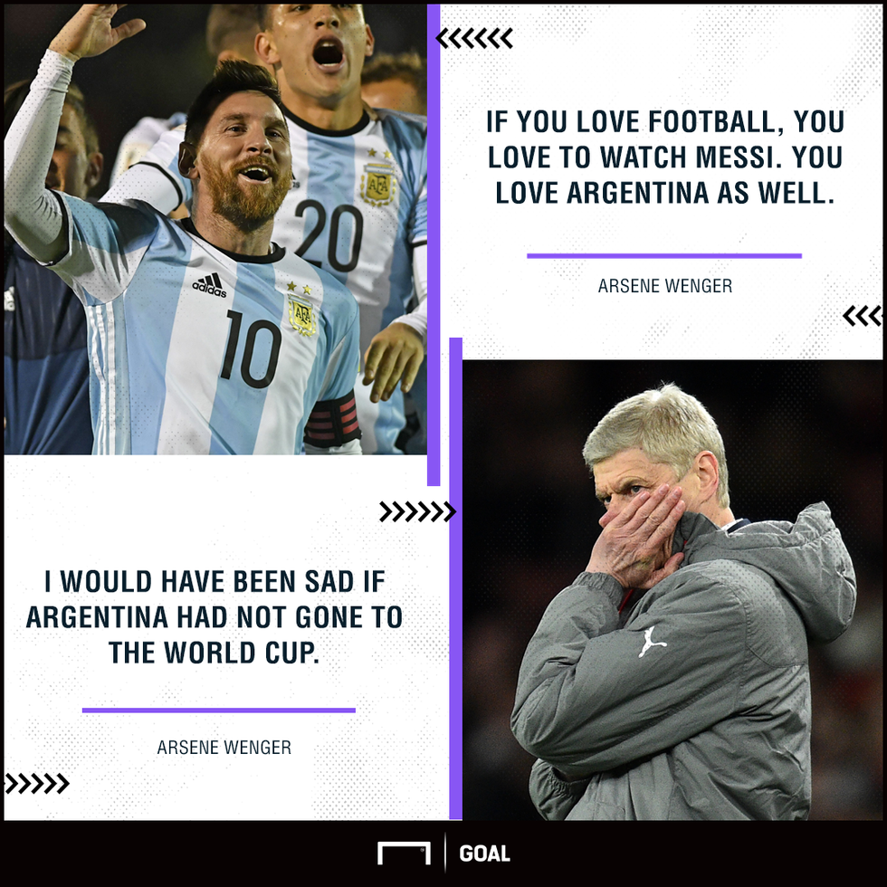 messi wenger
