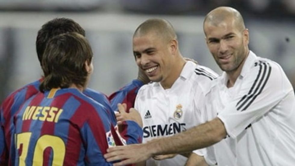 messi zidane