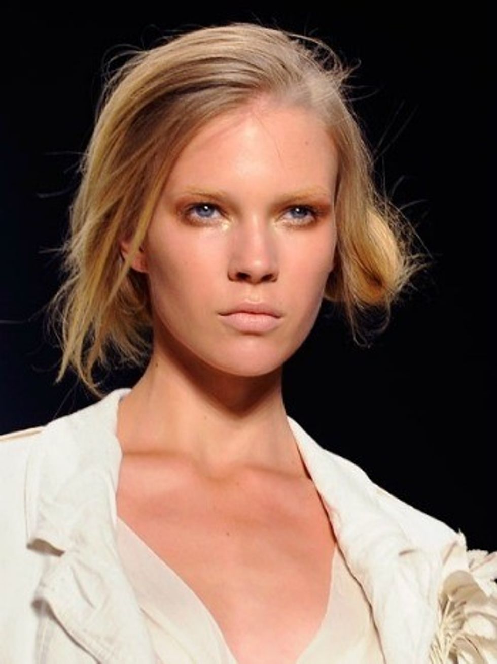 messy updos donna karan