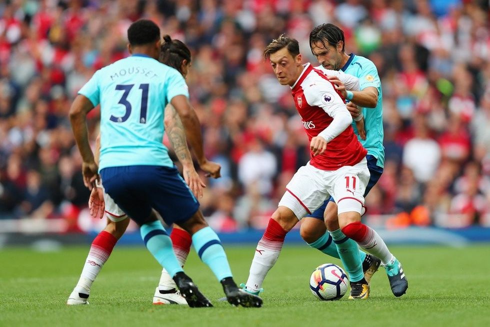 MesutOzilArsenalvAFCBournemouthPremier20RQ5GVQcpox