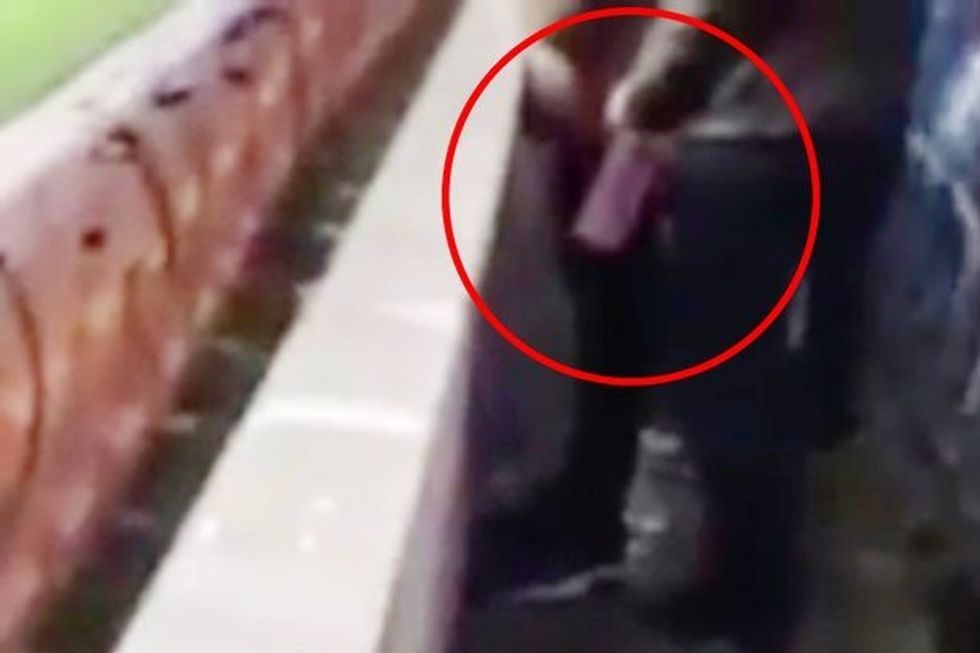 Middlesbrough fan urinates in goalies water bottle and throws it back