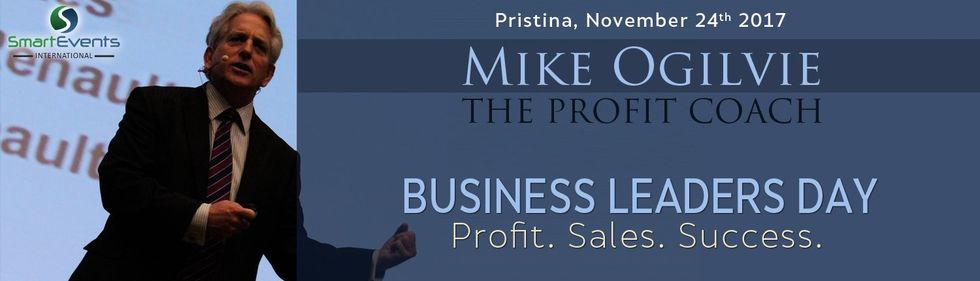 mike ogilvie business leaders day pristina