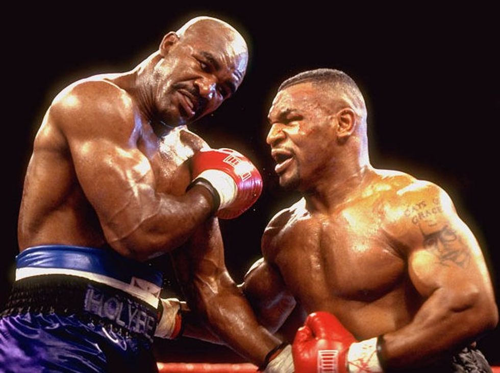 Mike Tyson Evander Holyfield 1