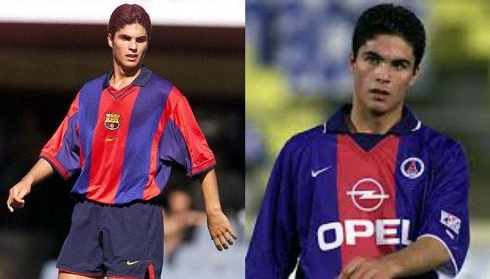 Mikel Arteta Barcelona PSG