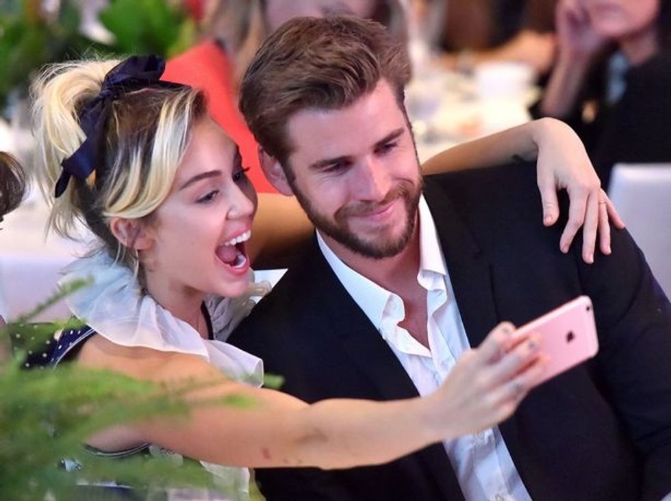Miley Cyrus and Liam Hemsworth