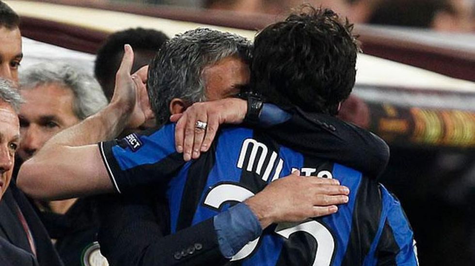 milito mourinho 1