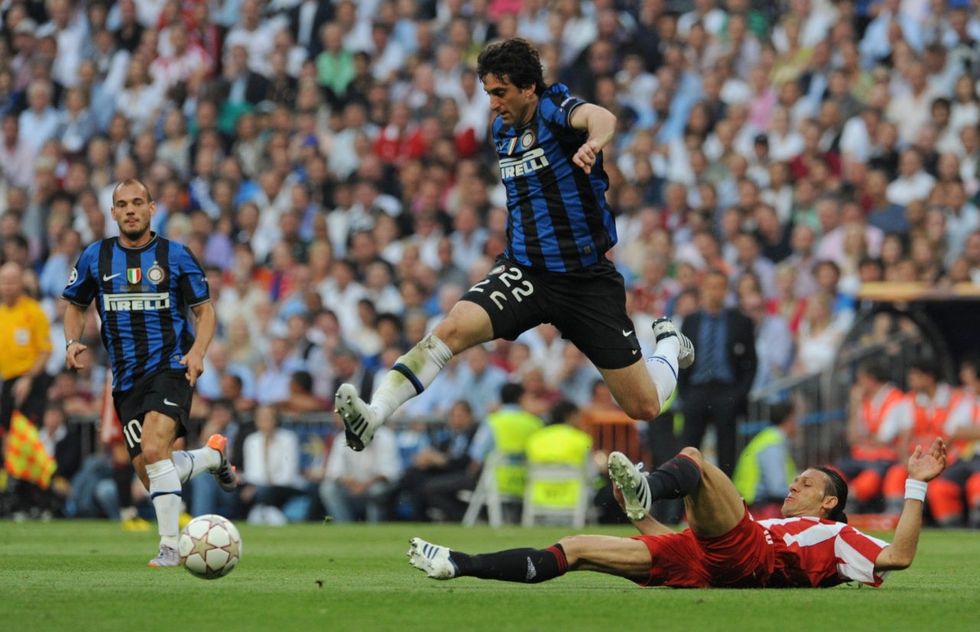 milito vs bayern