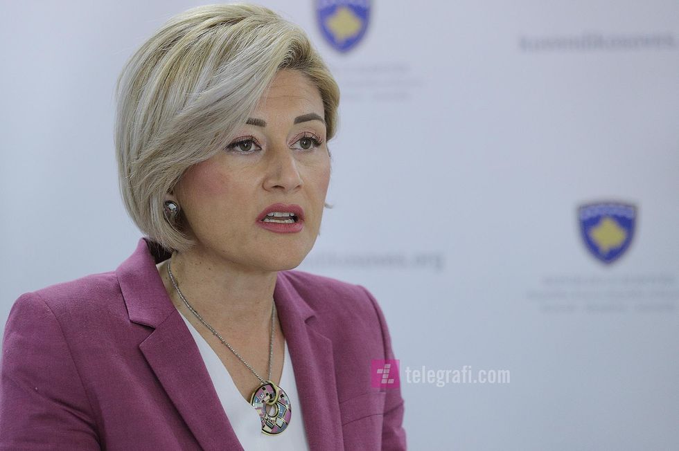 Mimoza Kusari deklarate Mbledhja e Kryesise se Kuvendit foto Ridvan Slivova 4