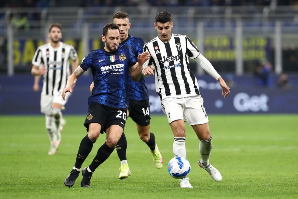 mini fc internazionale v juventus serie a 1