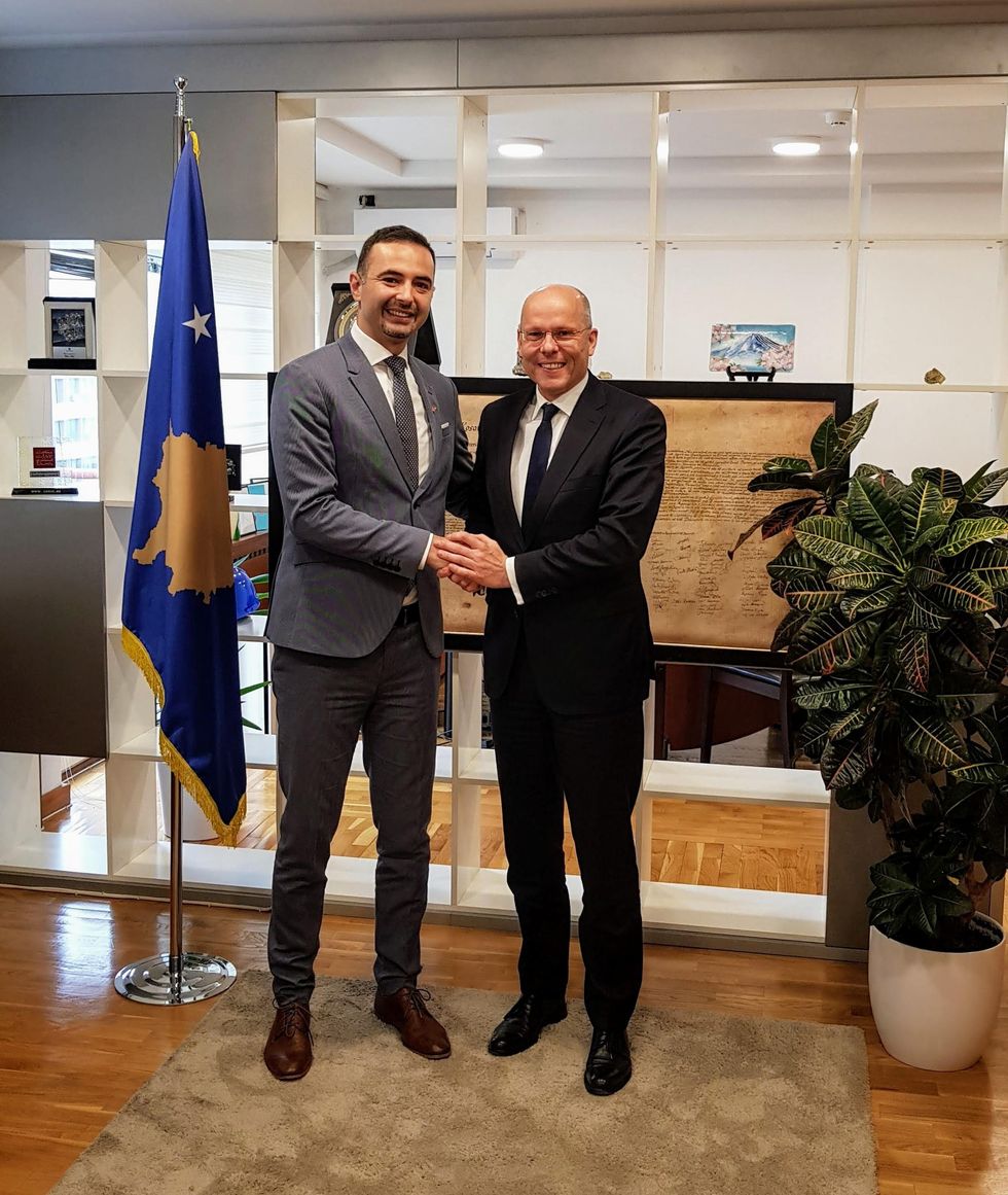 Ministri Lluka dhe Peter Beyer