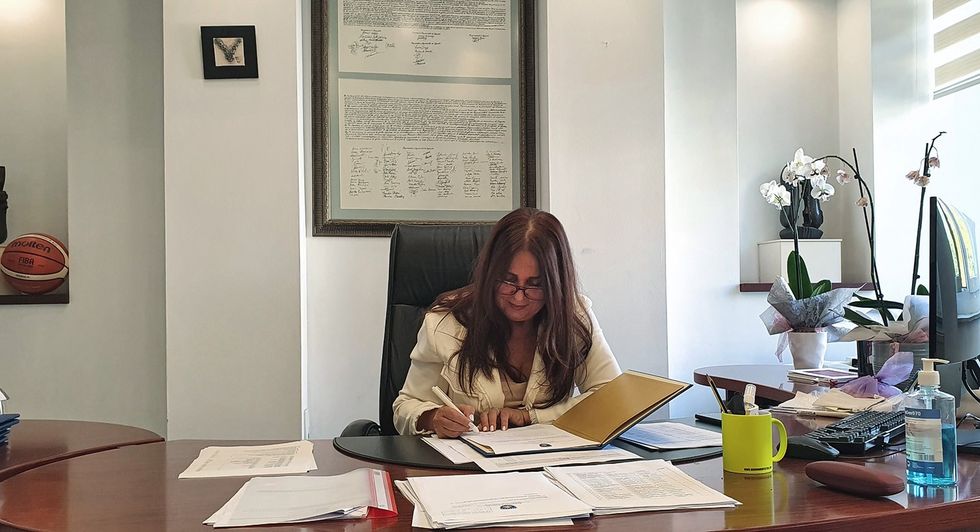 Ministrja Vlora Dumoshi