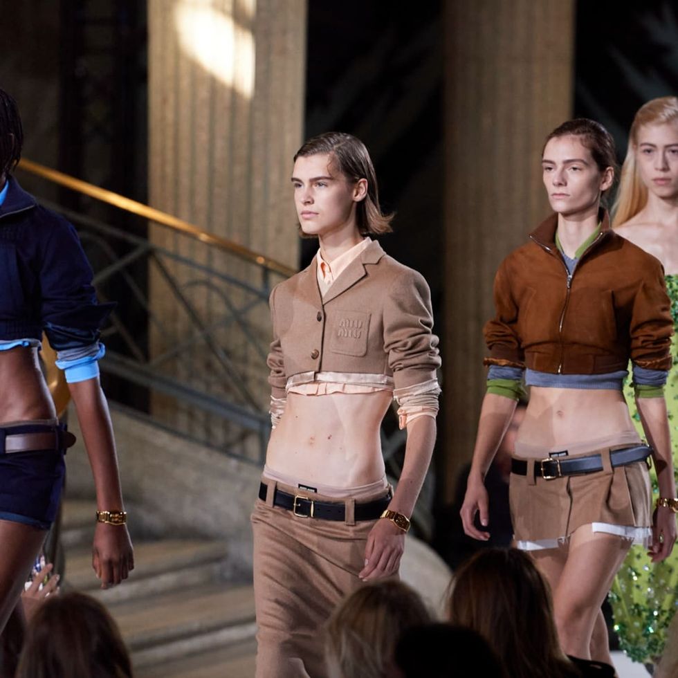 miu miu ss 22 runway promo