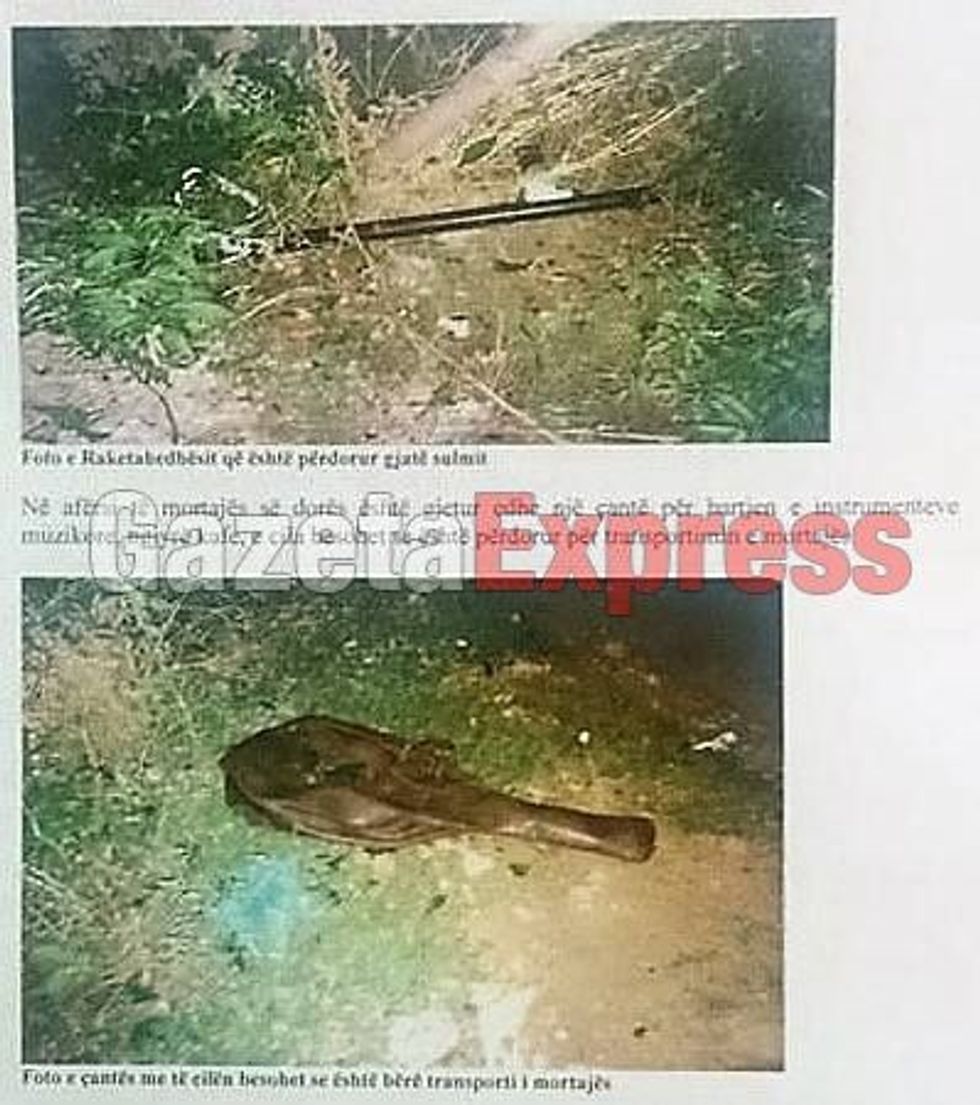 Mjeti shpërthyes me të cilin u sulmua Kuvendi i Kosovës