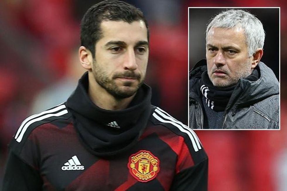 mkhitaryan mourinho
