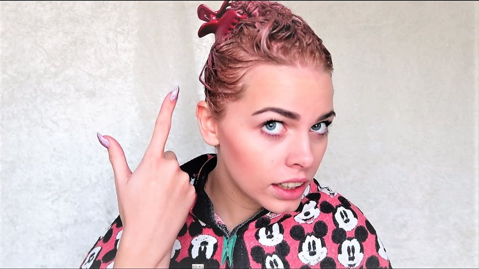 mocha hair cut pertaining to copper gold hair color