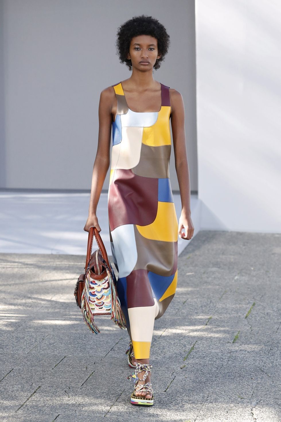 model walks the runway during the chloe fashion show during news photo 1633098674