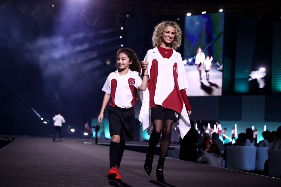 models walk runway qatar fashion 783362193 1