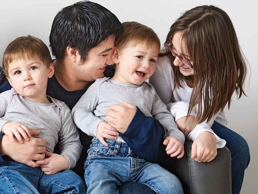 mom becomes dad with kids 1