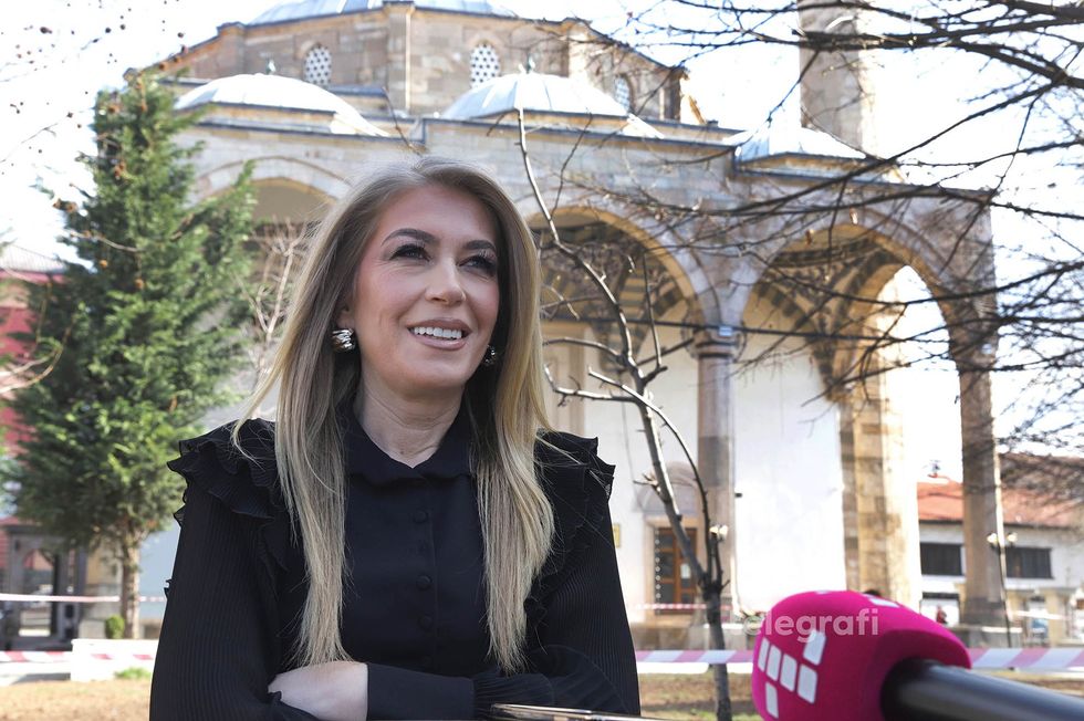 Monika Salihu interviste foto Ridvan Slivova 6