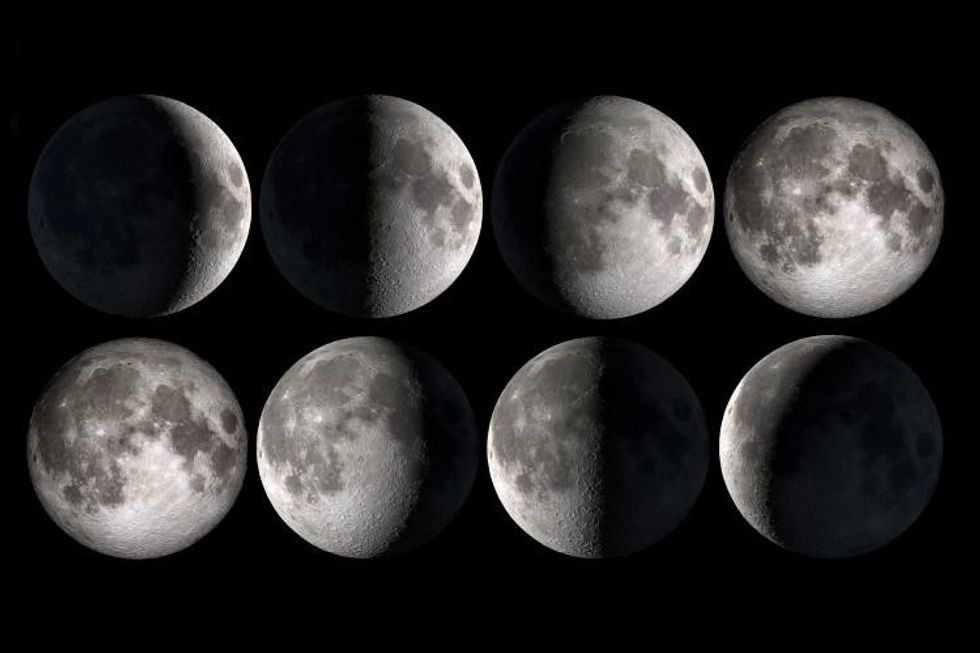 moon phases together