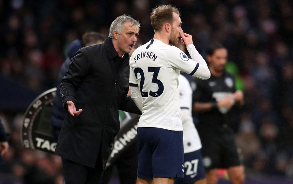 Mourinho Eriksen e1579269819228