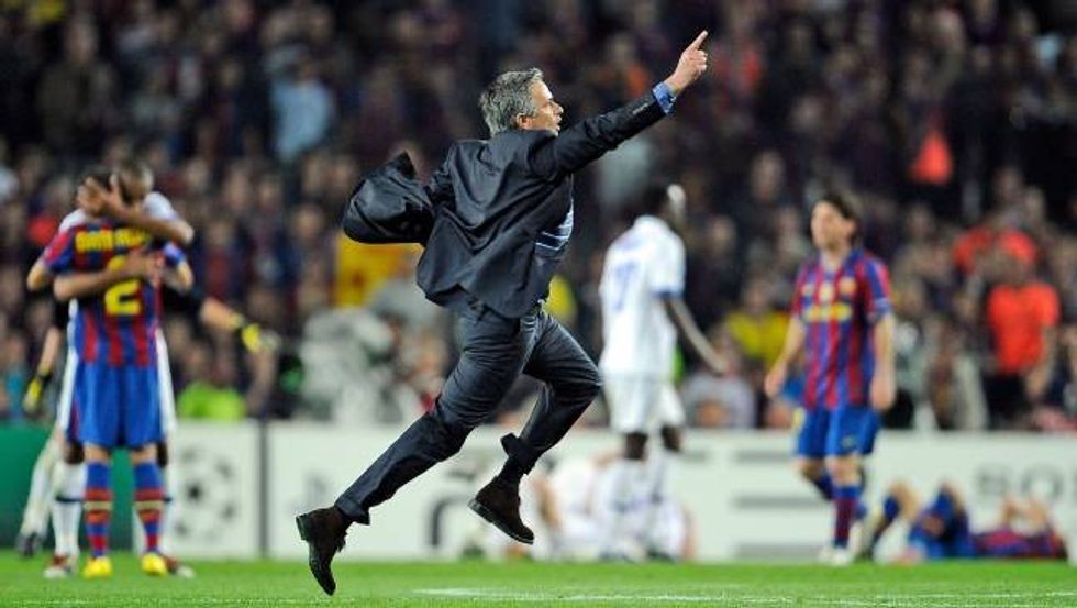mourinho inter vs barcelona