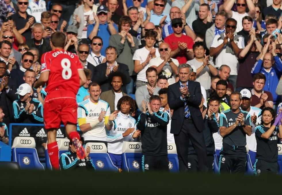 Mourinho nuk mund ta fshehë dashurinë e tij për Gerrard