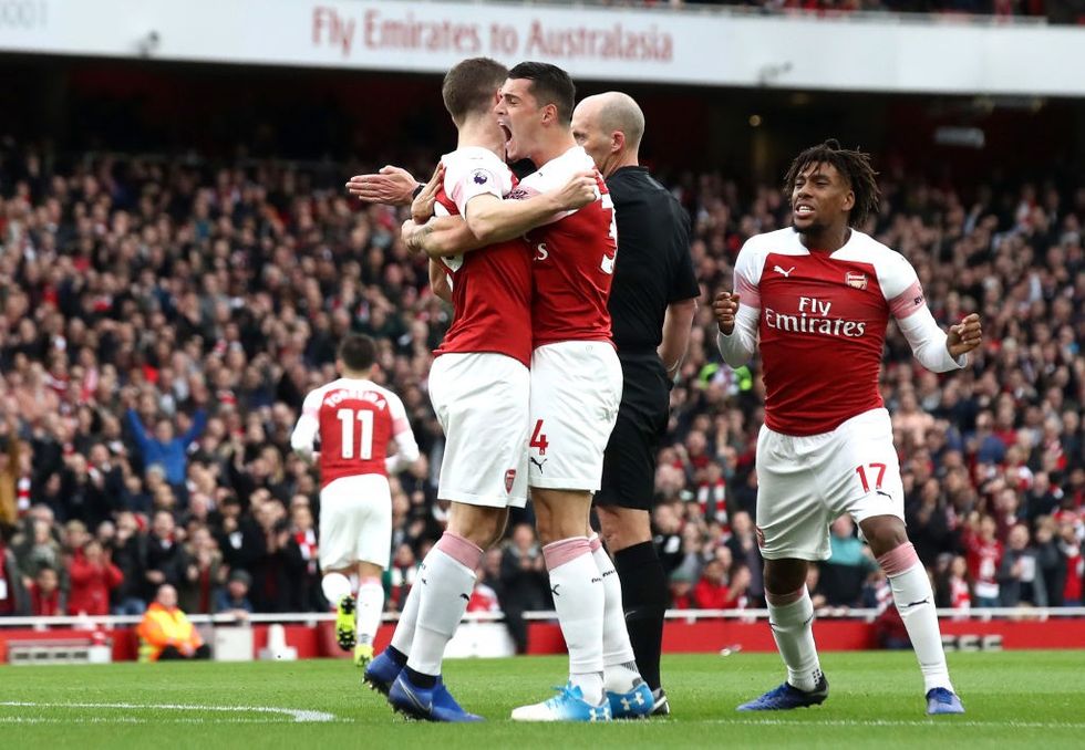 Mustafi Xhaka Arsenal