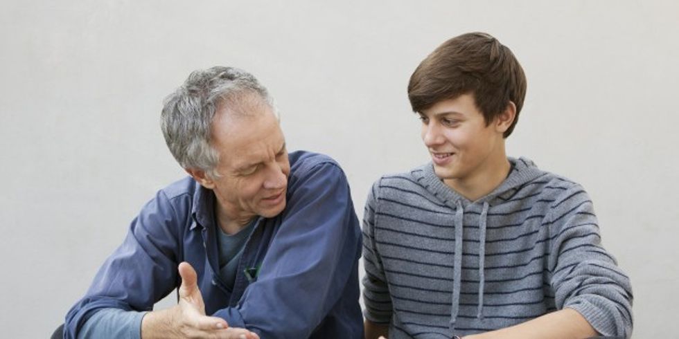 n TEENAGER AND PARENT