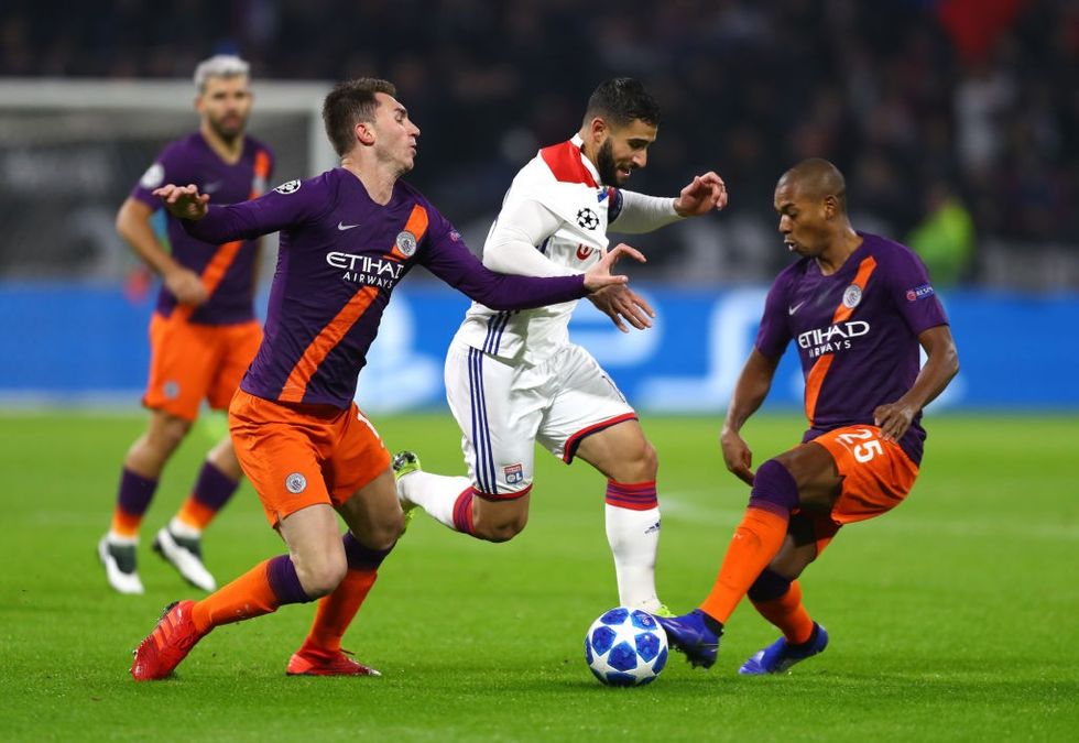 Nabil Fekir vs Man City
