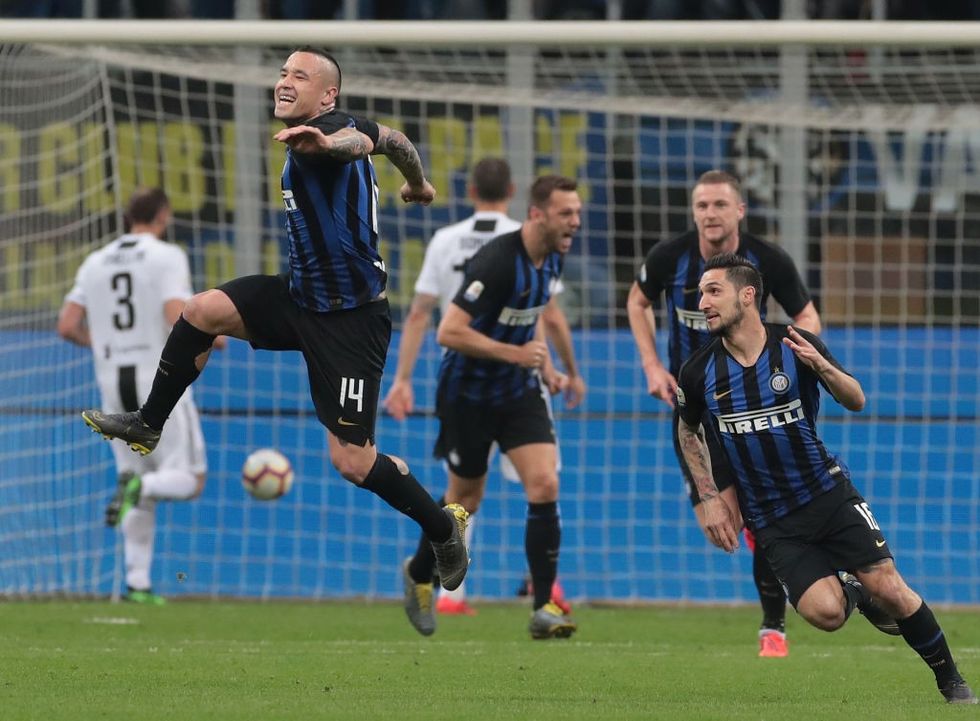 Nainggolan vs Juventus