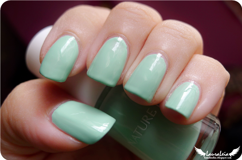 Nature Republich nail polish 24 Mint Green