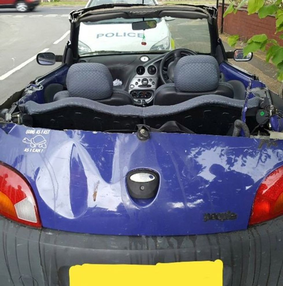 Ndalohet shoferi që e preu veturën vetem qe ta kete me fresket foto 3