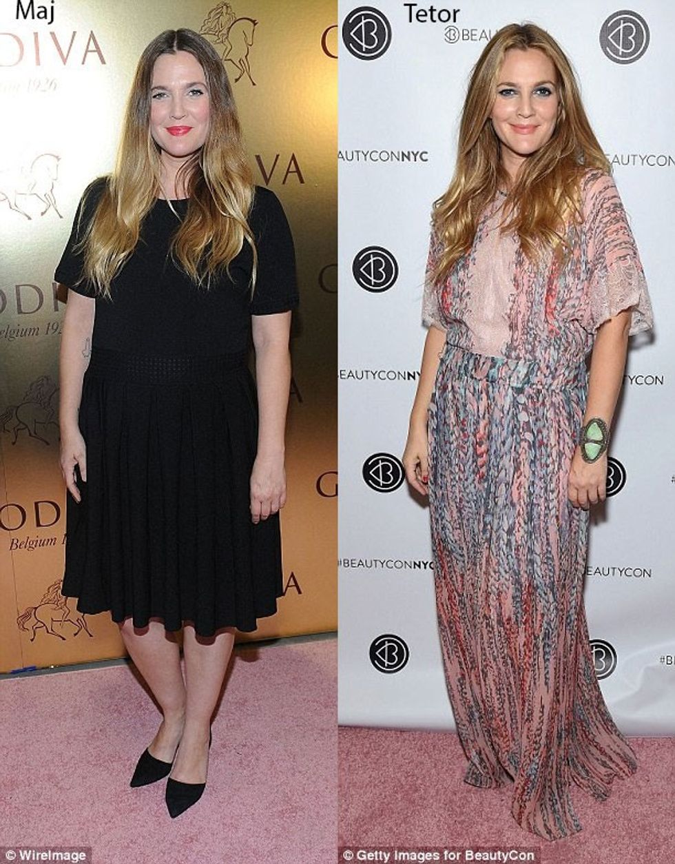 Ndryshimet në fizikun e saj.