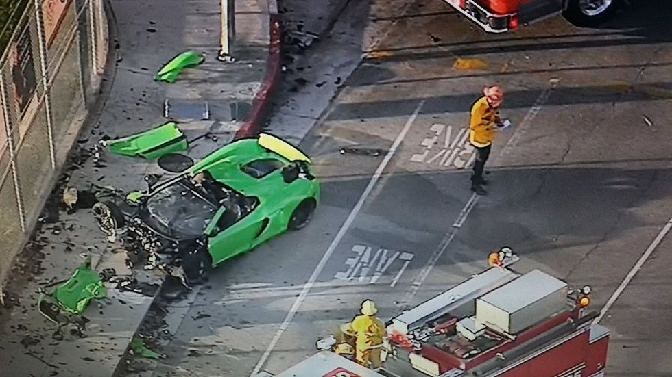 Në aksident u përfshinë tri vetura.