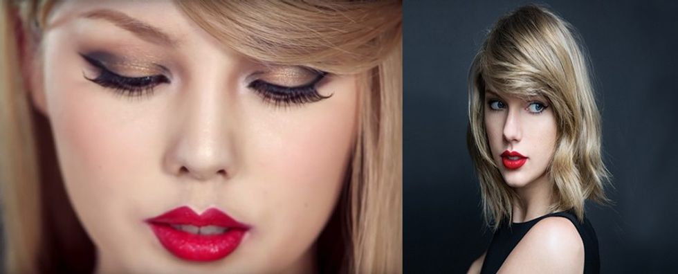 Në muajin mars ajo u shndërrua në një Taylor Swift.