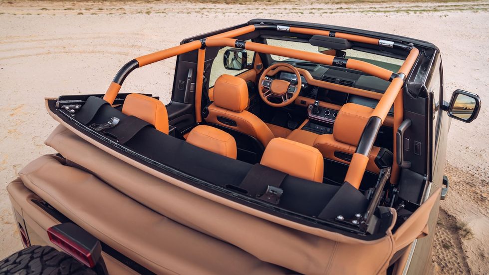 neils van roij land rover defender 90 convertible