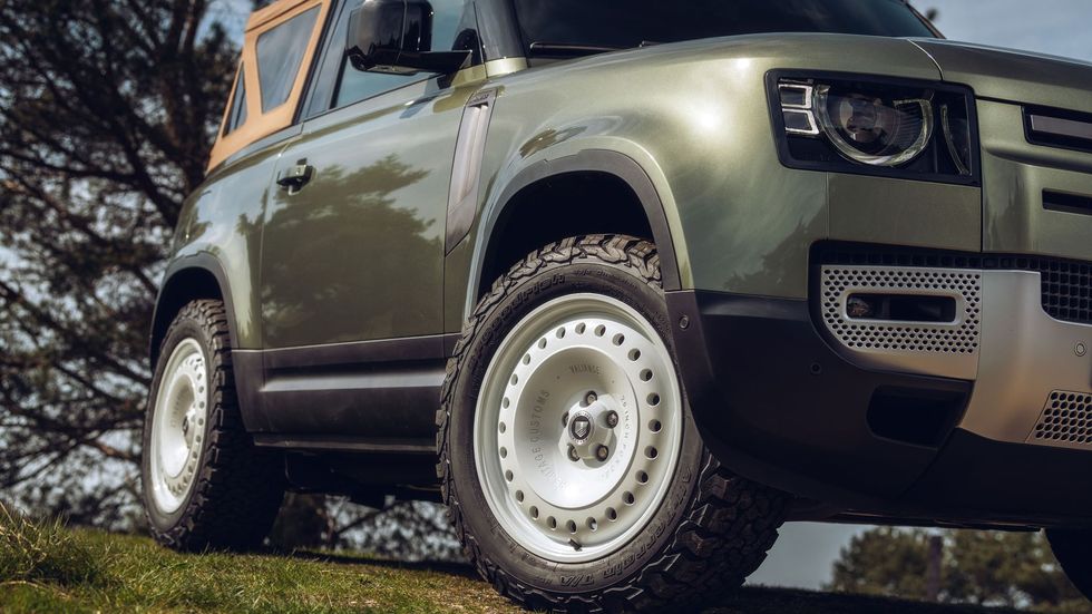 neils van roij land rover defender 90 convertible