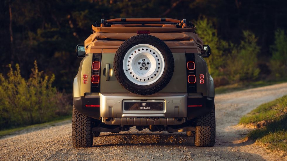 neils van roij land rover defender 90 convertible